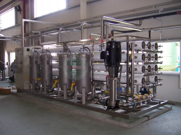 Hệ thống xử lý nước cho ngành chế biến thực phẩm